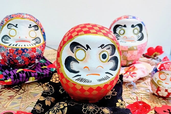 Daruma Workshop by Making your Own Japanese Souvenir in Shinjuku - A handmade daruma near Shinjuku Gyoen
