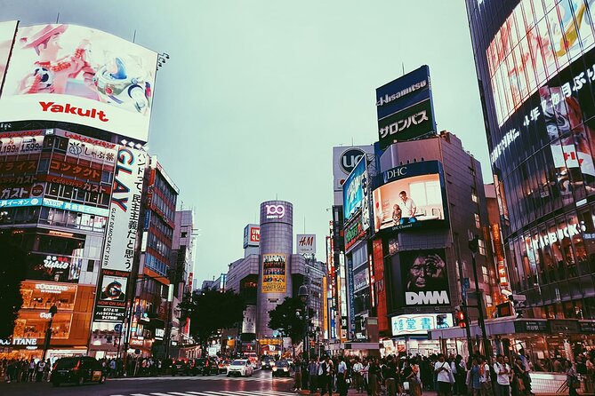 Discovering Shibuya - Looking over the streets from Starbucks