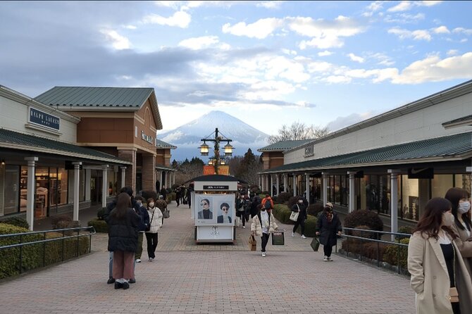 Enjoy Mt. Fuji View and free time shopping at Gotemba Outlets! - Is $45.61 good value?