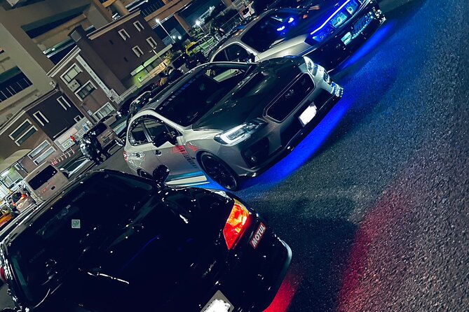 EVO, WRX, Skyline – JDM Night Run to Daikoku Car Meet - Tokyo Bay roads, Rainbow Bridge, and the ride itself