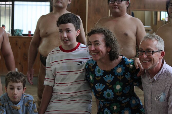 Experience the Sumo World in Tokyo - Sitting beside the practice at Asahiyama-beya