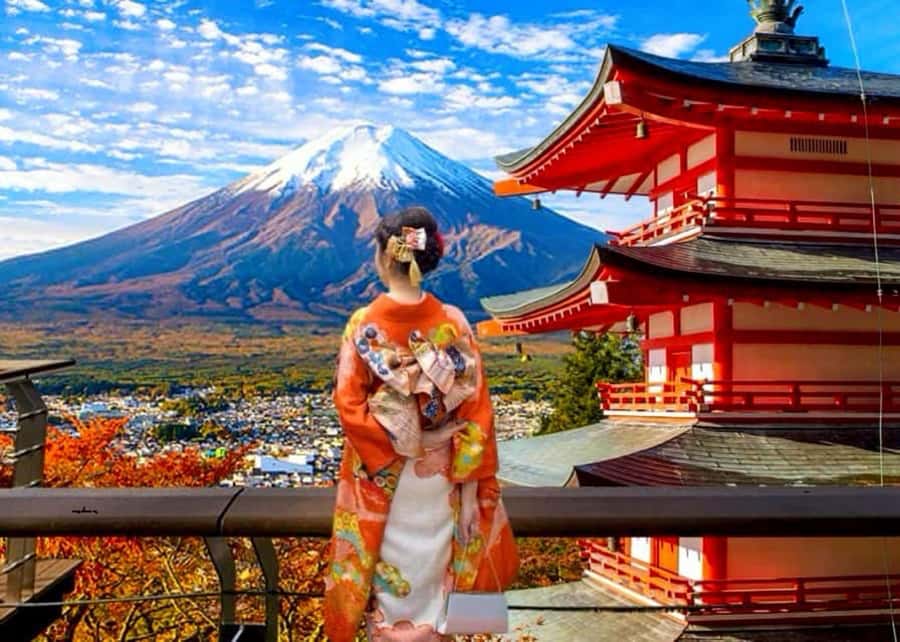 From Tokyo: Mount Fuji Full Day Private Tour English Guide - Chureito Pagoda and the view worth working for