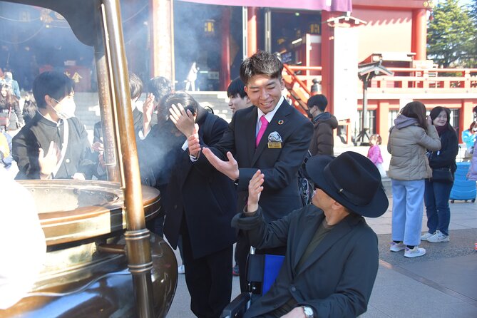 Full Day Private Tokyo Tour for Wheelchair Users - Senso-ji is the day’s main historic stop