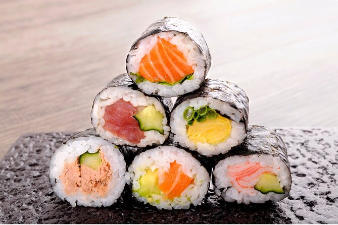 Giant Sushi Cooking Class: Make a 1.5m Sushi Roll in Tokyo - Preparing rice, fish, avocado, and nori