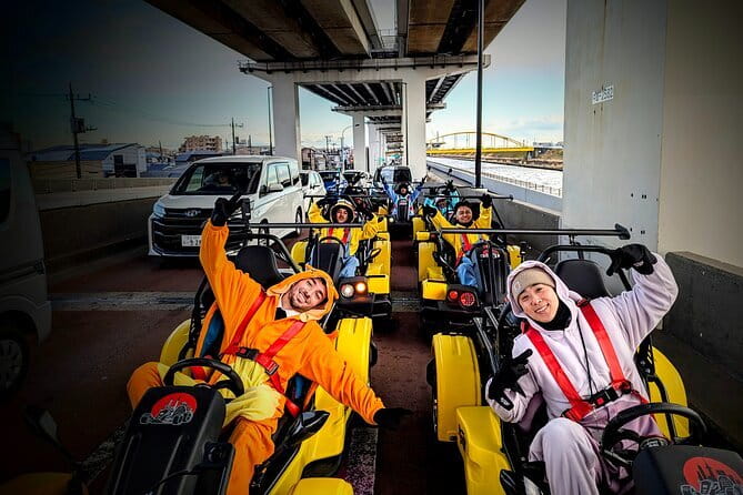 Go Karting Tokyo Bay Experience | 9 Top Destinations in 120 Mins - Tokyo Skytree and the Sumida skyline