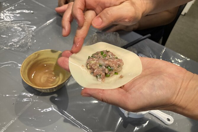 Gyoza Making from Scratch- Tokyo Ultimate Cooking Class - The Patia Kitchen setting in central Tokyo