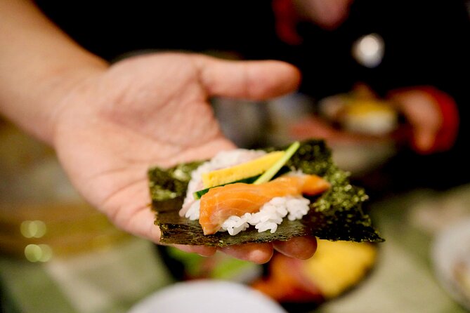 Hand-rolled Sushi Temaki Zushi Workshop in Tokyo - Starting at Canal Palace in Sumiyoshi