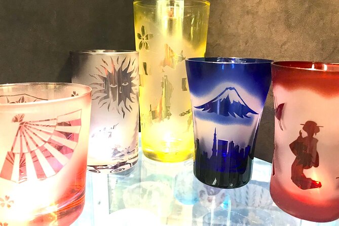 Handmade Japanese Glass Art Sandblasting Workshop in Tokyo - Key points about this Asakusabashi glass class