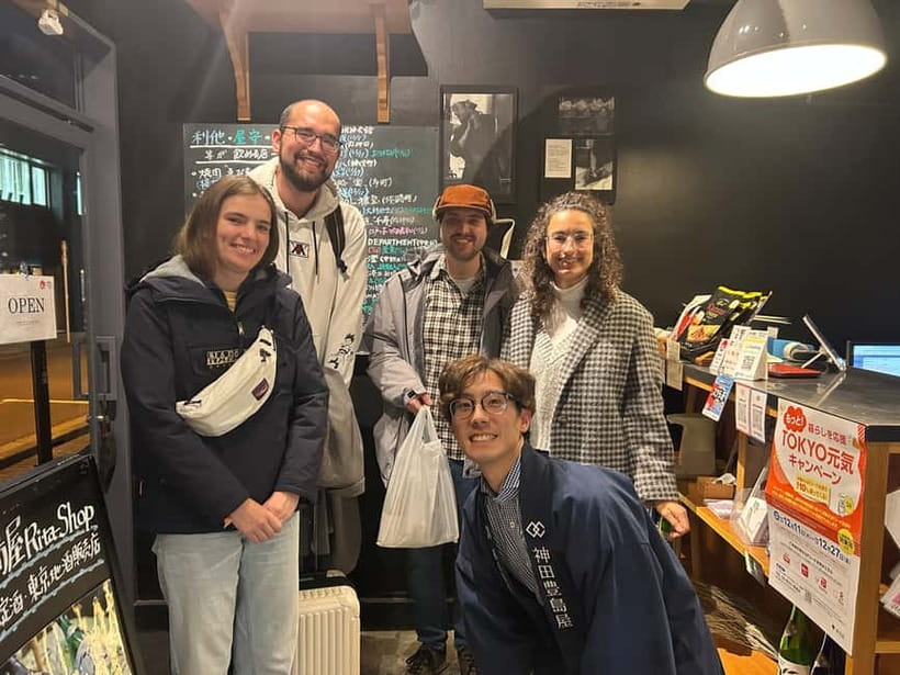Historic Kanda Sake Tasting at Tokyo’s Oldest Shop (1596) - Plan food before you arrive