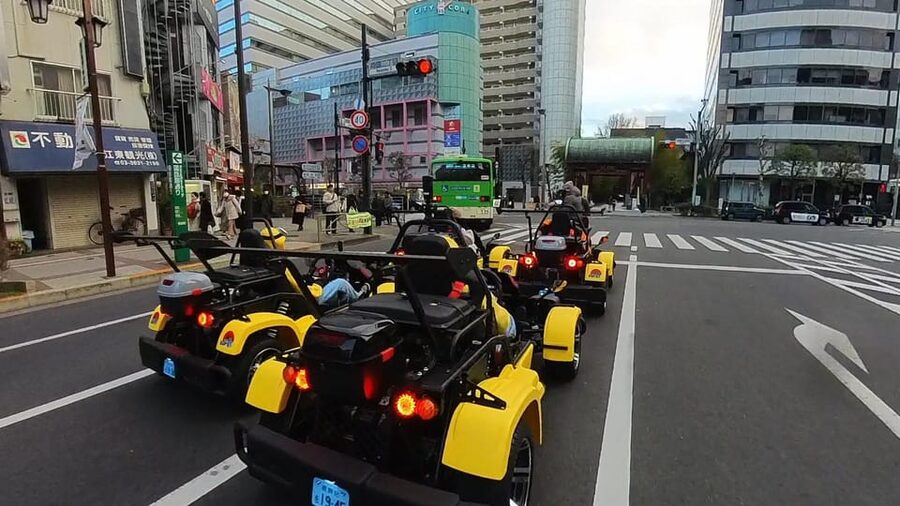 Iconic Tokyo Uptown Landmarks Go Kart Tour (120 Minutes) - Tokyo Tower, Ginza, and Kabukiza