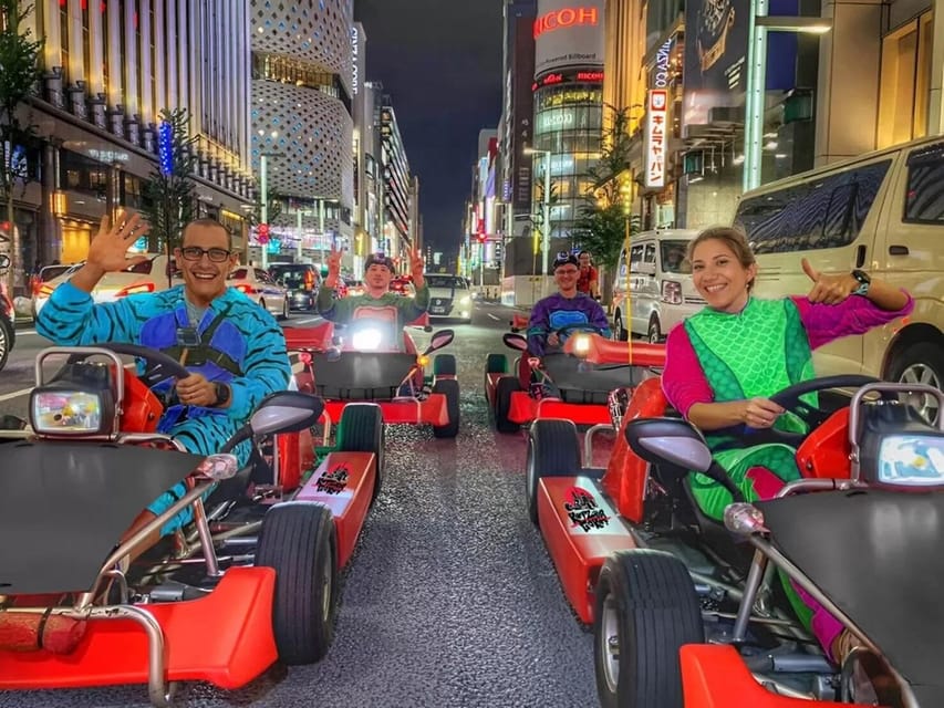 Iconic Tokyo Uptown Landmarks Go Kart Tour (120 Minutes) - Live guidance makes the ride easier