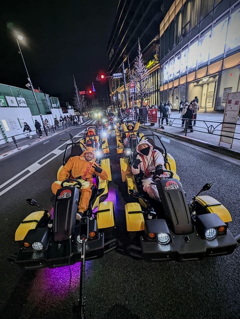 Iconic Tokyo Uptown Landmarks Go Kart Tour (120 Minutes) - The license rules are the most important detail