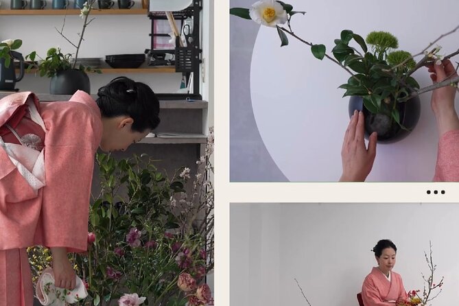 IKEBANA experience - Your arrangement: guidance without taking over