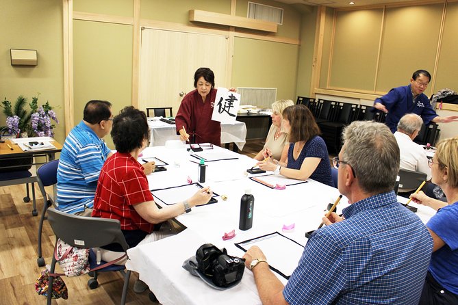 Japanese Calligraphy Experience - Creating Your Souvenir Calligraphy Board