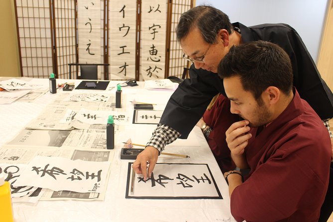 Japanese Calligraphy Experience - The Tokyo Location in Shibakoen