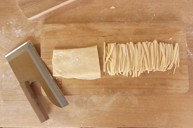 Japanese Cooking and Udon Making Class in Tokyo with Masako - Turning flour into fresh udon in Senju