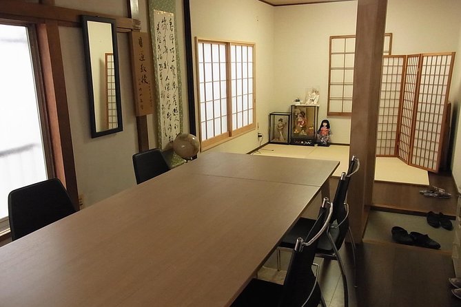 Japanese Cooking and Udon Making Class in Tokyo with Masako - The calligraphy keepsake at the end