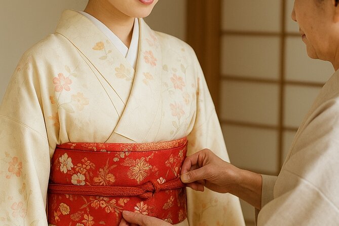 Japanese culture and calligraphy in Tokyo! - The optional kimono experience
