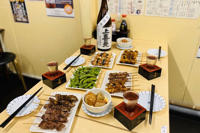 Japanese Food Experience Night Tour in Ueno - The guide makes the difference between dinner and an experience