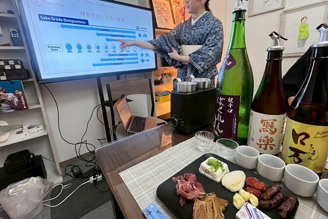Japanese Sake Tasting and Masu Crafting Experience in Tokyo - Who will enjoy this sake experience
