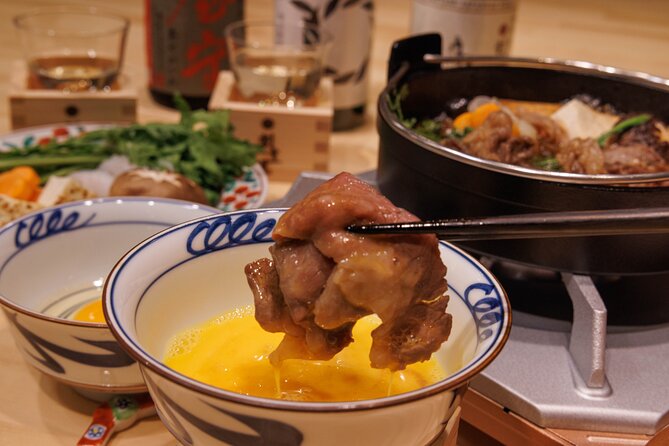 Japanese Sake Tasting & Wagyu Sukiyaki Cooking Class in Tokyo - Location, timing, and what to plan