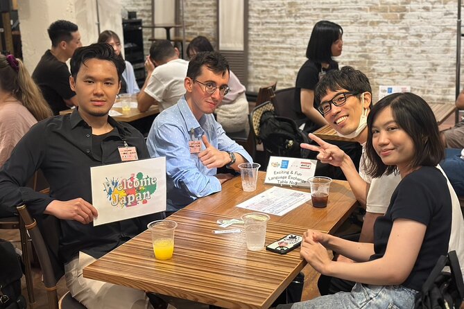 Japanese Speaking Experience Meet the locals Friend Cafe Shibuya - Two more rotations and a closing photo