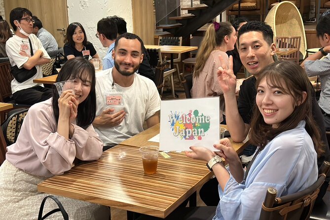 Japanese Speaking Experience Meet the locals Friend Cafe Shibuya - Getting settled at the Shibuya Bowling Cafe