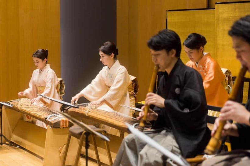 Japanese Traditional Music Show in Tokyo - Four instruments, one compact Tokyo concert