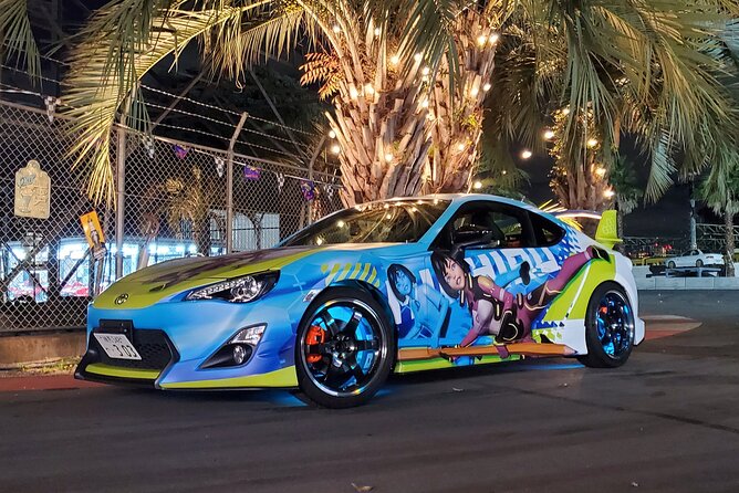 JDM Itasha trip to famous car meet up spot Daikoku Parking - Arriving at Daikoku Parking in style
