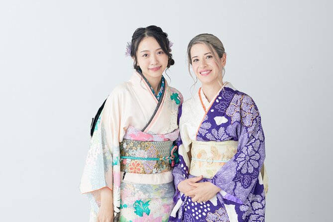 Let's make kimono !（Kimono is a gift for you - Obi, accessories, and the final photo session
