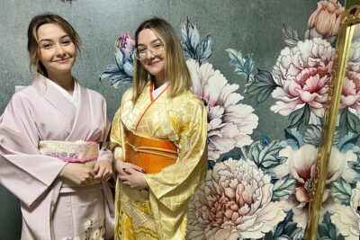 Let’s make kimono !（Kimono is a gift for you