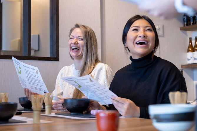 Matcha Making Class in Tokyo with Authentic Japanese Sweets Set - A traditional setting without the strict ceremony