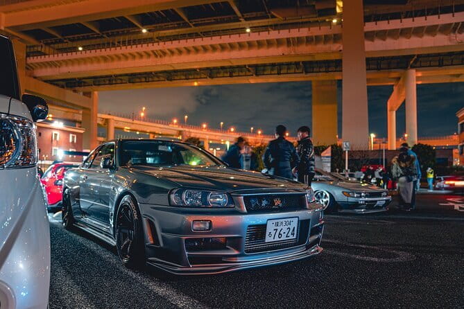 Membership Car Club GTR35 LibertyWalk Daikoku car meet photoshoot - Tokyo Tower finishes the evening