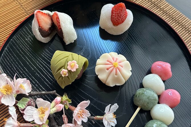 Mochi and Nerikiri Wagashi Combination Cooking Class - Nerikiri turns wagashi into edible seasonal art
