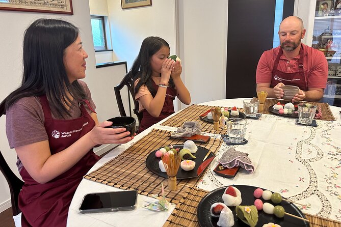Mochi Sweets Making Class in Tokyo - Working with glutinous rice flour