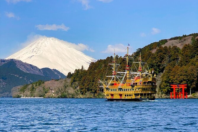 Mount Fuji, Hakone and Owakudani One Day Bus Tour from Tokyo - Lake Ashi begins the Hakone section