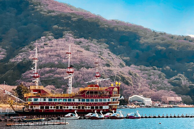 Mount Fuji, Hakone & Lakekawaguchiko Private Group Tour by Car. - Oishi Park and the best lakeside photo stop