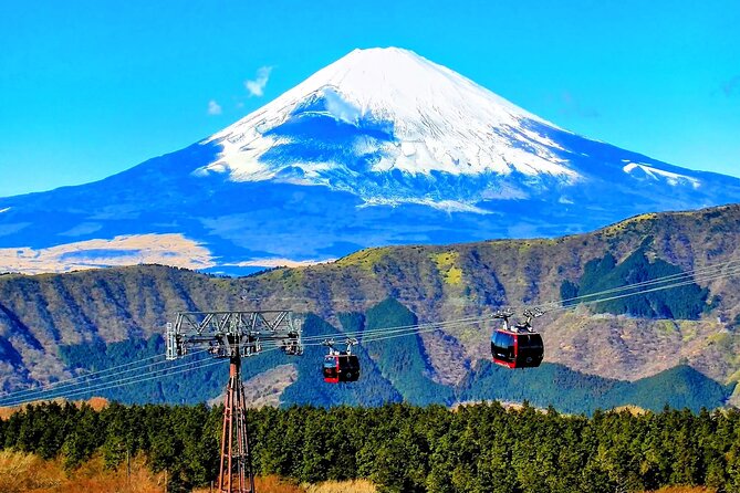 Mt Fuji and Hakone 1-Day Bus Tour Return by Bus - Hakone’s ropeway adds height and drama
