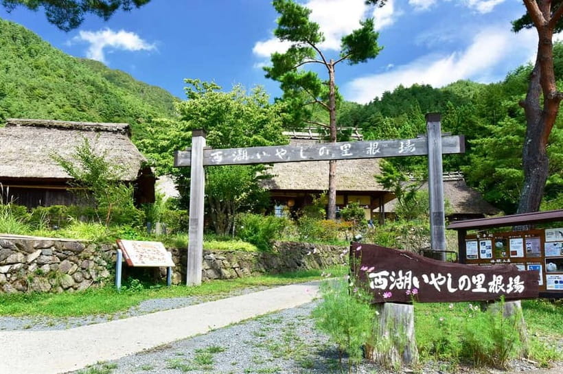 Mt. Fuji Heritage Tour: Traditional Villages, Lakes & Shrine - Saiko Iyashi no Sato Nenba and its thatched roofs