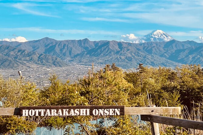 Mt FUJI - Panoramic Tour w/ Hoto Lunch, JP Sake & Onsen tatto OK! - Kanadorii and Oishi Park beside Lake Kawaguchiko