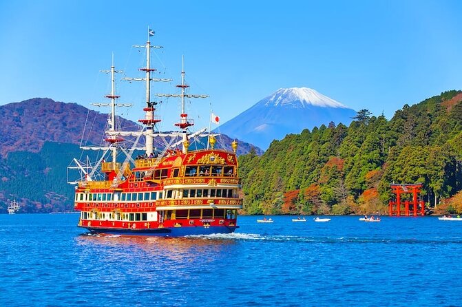 Mt.Fuji view Hakone Private tour with English speaking driver - The pirate ship and Lake Ashi views