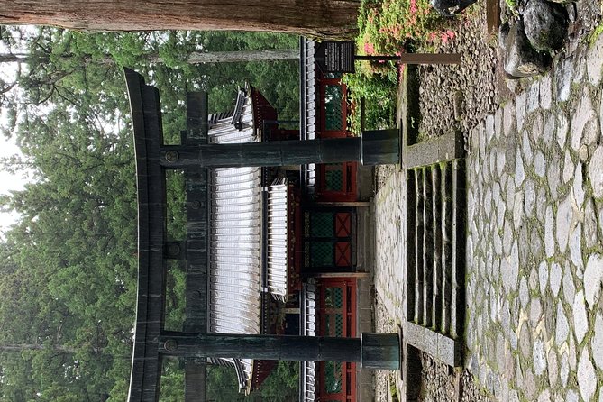 Nikko one day trip GREEN NUMBER PLATES - Shinkyo Bridge gives you a quick Nikko classic