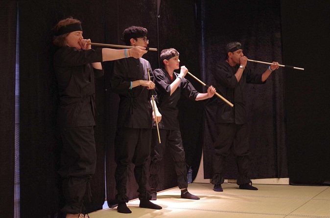 Ninja Experience (Family Friendly) at Samurai Ninja Museum TOKYO - The Museum Portion Adds More Than Props