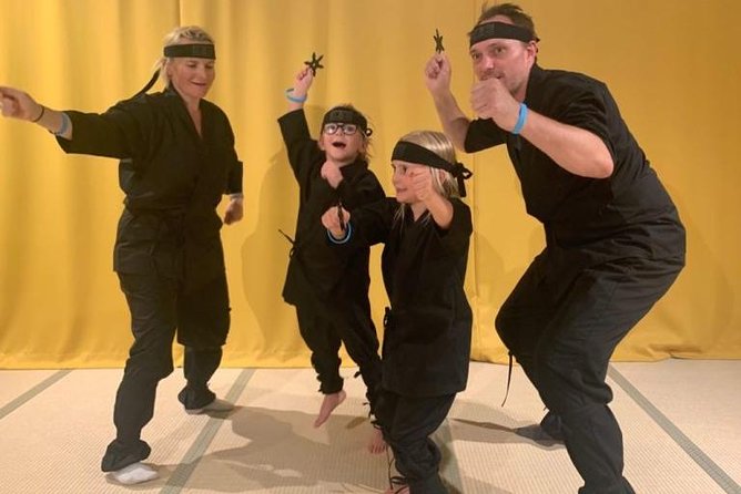 Ninja Experience (Family Friendly) at Samurai Ninja Museum TOKYO - Learning the Tools of a Ninja