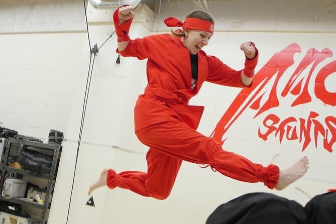 Ninja Wire Action Experience - Harness first, ninja costume second