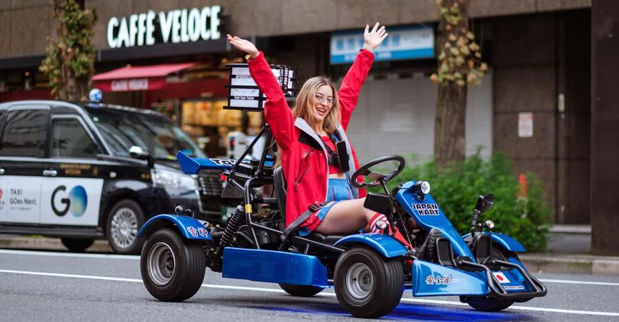 Official Japan Go-Kart Through Shibuya / Shinjuku - Shibuya Scramble Crossing at street level