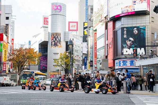 Official Japan Go-Kart Through Shibuya / Shinjuku (IDP Required) - From Shinjuku Gyoen to Omotesando