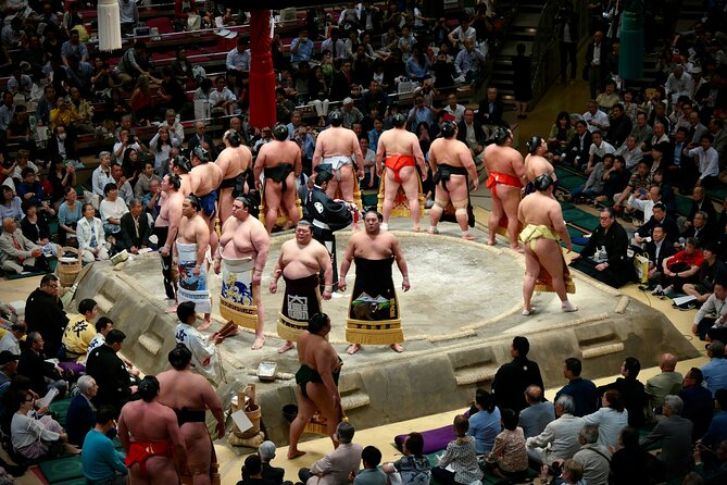 Official Sumo Tournament Ticket with Guided Experience - Three hours inside the tournament