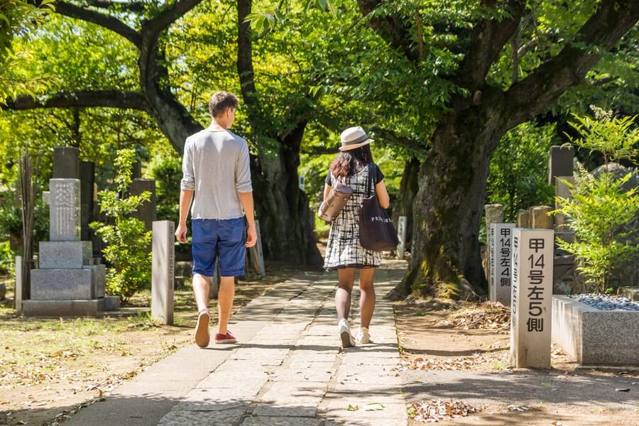 Old and Nostalgic Tokyo: Half-Day Yanaka Walking Tour - Yanaka Cemetery and the grave of a shogun