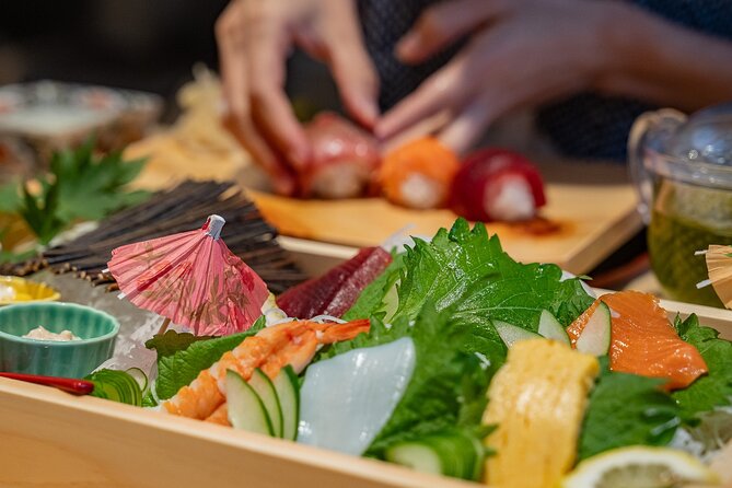 Popular Sushi Making Class near Tokyo Tower - Families, couples, and solo visitors